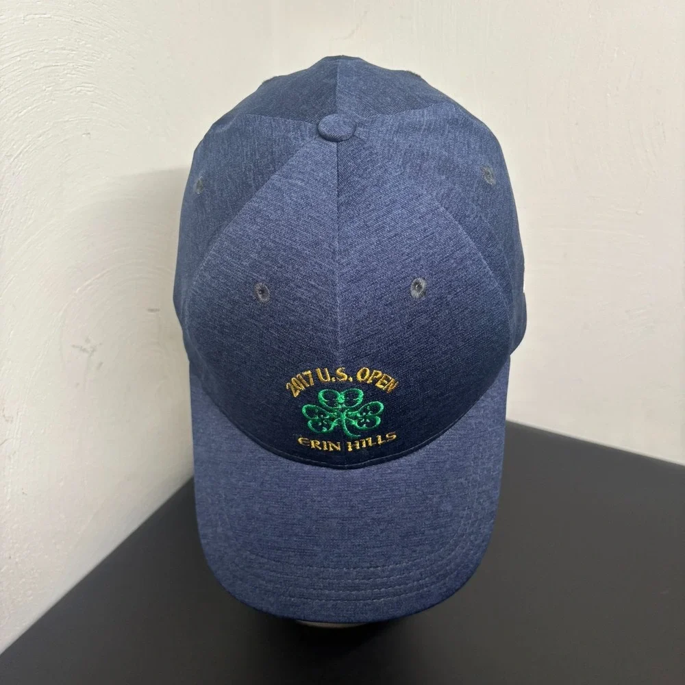 2017 US OPEN Erin Hills Golf Cap Hat‎ USGA Member Navy Blue New Era Adult Sz M/L